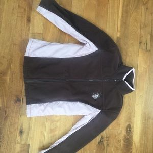 Brown and pink jacket Polo Jacket